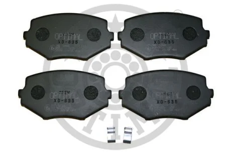 Гальмівні колодки дискові Optimal BP-12326