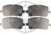Гальмівні колодки дискові Optimal BP-12329 (фото 1)