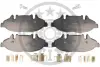 Гальмівні колодки дискові Optimal BP-12341 (фото 1)