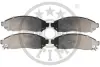 Гальмівні колодки дискові Optimal BP-12346 (фото 1)
