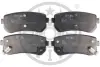 Гальмівні колодки дискові Optimal BP-12354 (фото 1)