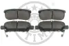 Гальмівні колодки дискові Optimal BP-12356 (фото 2)
