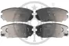 Гальмівні колодки дискові Optimal BP-12361 (фото 1)