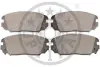 Гальмівні колодки дискові Optimal BP-12361 (фото 2)
