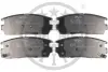 Гальмівні колодки дискові Optimal BP-12363 (фото 1)