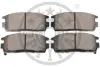 Гальмівні колодки дискові Optimal BP-12363 (фото 2)