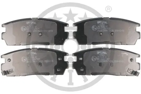 Гальмівні колодки дискові Optimal BP-12363