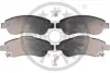Гальмівні колодки дискові Optimal BP-12368 (фото 1)