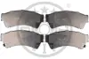 Гальмівні колодки дискові Optimal BP-12370 (фото 1)