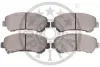Гальмівні колодки дискові Optimal BP-12372 (фото 2)