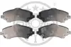 Гальмівні колодки дискові Optimal BP-12381 (фото 1)