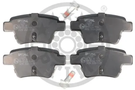 Гальмівні колодки дискові Optimal BP-12388