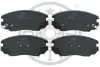 Гальмівні колодки дискові Optimal BP-12409 (фото 1)