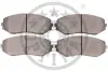 Гальмівні колодки дискові Optimal BP-12422 (фото 2)