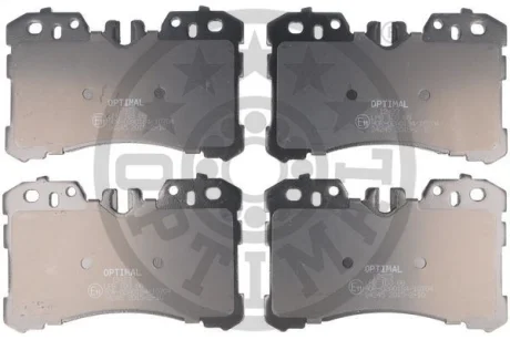 Тормозные колодки дисковые Optimal BP-12423