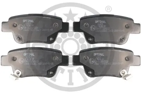 Гальмівні колодки дискові Optimal BP-12429