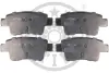 Гальмівні колодки дискові Optimal BP-12431 (фото 1)
