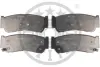 Гальмівні колодки дискові Optimal BP-12451 (фото 1)
