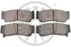Гальмівні колодки дискові Optimal BP-12451 (фото 2)