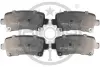 Гальмівні колодки дискові Optimal BP-12454 (фото 1)