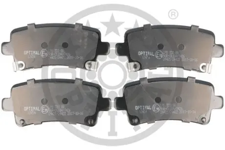 Гальмівні колодки дискові Optimal BP-12454