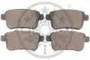 Гальмівні колодки дискові Optimal BP-12464 (фото 2)