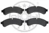 Гальмівні колодки дискові Optimal BP-12476 (фото 2)