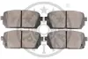 Гальмівні колодки дискові Optimal BP-12482 (фото 2)