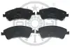 Гальмівні колодки дискові Optimal BP-12483 (фото 1)
