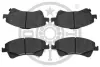 Гальмівні колодки дискові Optimal BP-12483 (фото 2)