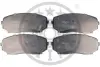 Гальмівні колодки дискові Optimal BP-12486 (фото 1)