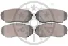 Гальмівні колодки дискові Optimal BP-12486 (фото 2)