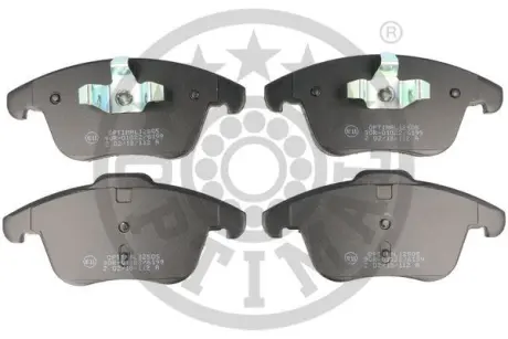 Гальмівні колодки дискові Optimal BP-12505