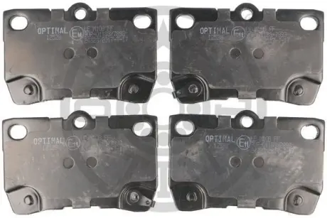 Гальмівні колодки дискові Optimal BP-12528