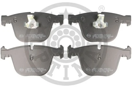 Гальмівні колодки дискові OPTIMAL Optimal BP-12540