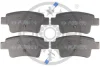 Гальмівні колодки дискові OPTIMAL Optimal BP-12542 (фото 1)