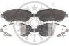 Гальмівні колодки дискові Optimal BP-12551 (фото 1)