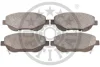 Гальмівні колодки дискові Optimal BP-12551 (фото 2)