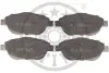 Гальмівні колодки дискові Optimal BP-12558 (фото 1)