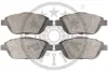 Гальмівні колодки дискові Optimal BP-12558 (фото 2)