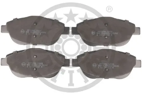 Гальмівні колодки дискові Optimal BP-12558