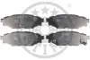 Гальмівні колодки дискові Optimal BP-12563 (фото 1)