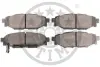 Гальмівні колодки дискові Optimal BP-12563 (фото 2)
