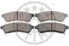 Гальмівні колодки дискові Optimal BP-12564 (фото 2)