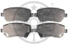 Гальмівні колодки дискові OPTIMAL Optimal BP-12567 (фото 1)