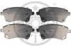 Гальмівні колодки дискові Optimal BP-12575 (фото 1)