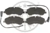 Гальмівні колодки дискові Optimal BP-12588 (фото 1)