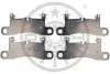 Гальмівні колодки дискові Optimal BP-12598 (фото 1)