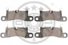 Гальмівні колодки дискові Optimal BP-12598 (фото 2)
