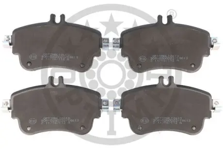 Гальмівні колодки дискові Optimal BP-12610